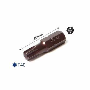 Біта-TORX T40х30ммL, 5/16 Forsage F-1563040 Premium 29418 фото
