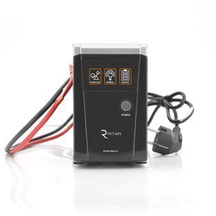 ДБЖ з правильною синусоїдою RITAR RTSW-600 LED, 12В, під зовнішній АКБ, Q4 (320*132*210) 4,2 кг (260*85*140) YT-8301 фото