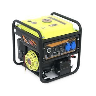Генератор інверторний Бензиновий Genpower GBG 50IXE 3.6kW (5kVA), однофазний, 230V, 50Hz, DC12V. об'єм 15.0л. АКБ у комплект не входить, 465*445*505mm. 30kg. YT-45488 фото
