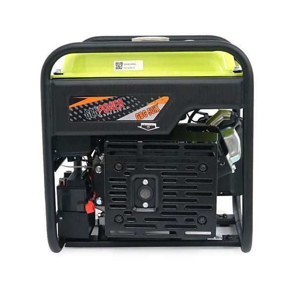 Генератор інверторний Бензиновий Genpower GBG 50IXE 3.6kW (5kVA), однофазний, 230V, 50Hz, DC12V. об'єм 15.0л. АКБ у комплект не входить, 465*445*505mm. 30kg. YT-45488 фото