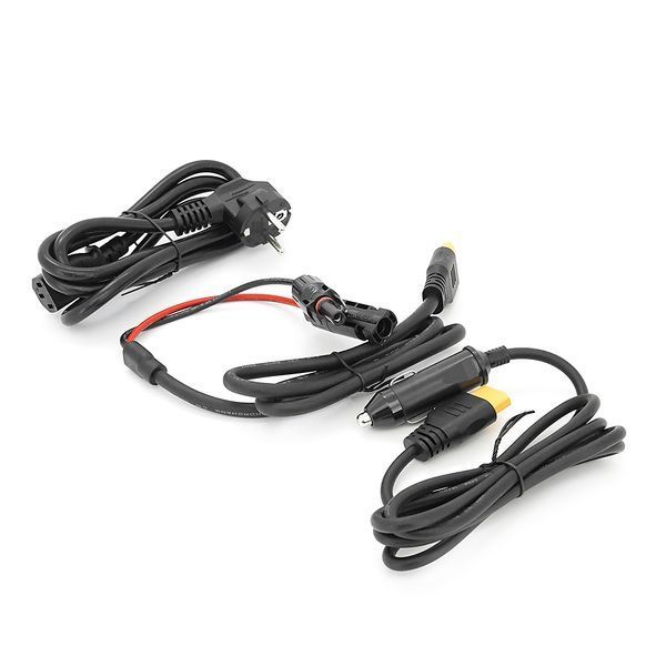 Портативная зарядная станция FOSSiBOT F2400, 2200W/2048Wh LiFePO₄, MPPT 500W max, XT60-12V/25А, 2xDC5521-12V-3A, CarPort-12V-10A, 2xAC230V, 2xUSB-A-18W, 4xUSB-C-100W, Wi-Fi, Bluetooth, charge 2 h,386*840*321 мм. 22кг -YT45765 фото