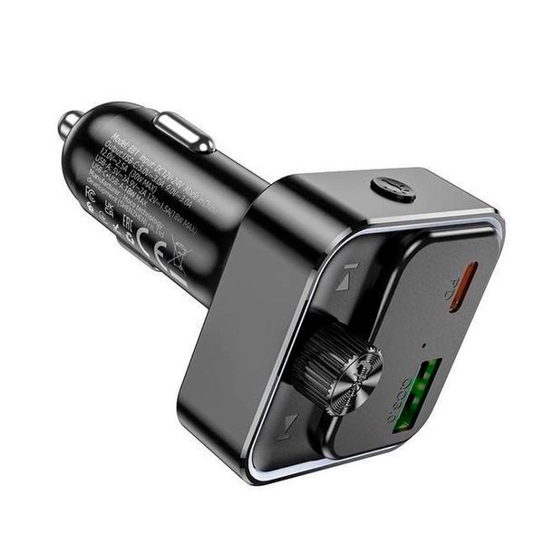 FM- модулятор HOCO E81, Black, Box -YT36047 фото