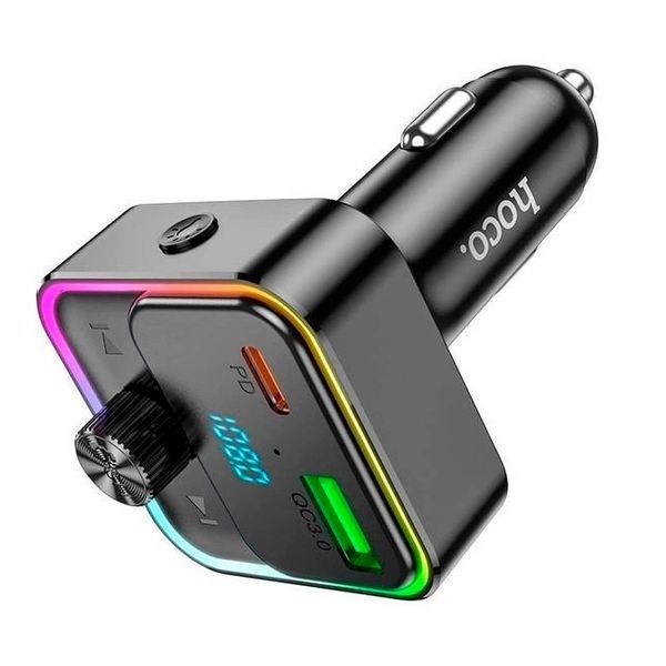FM- модулятор HOCO E81, Black, Box -YT36047 фото