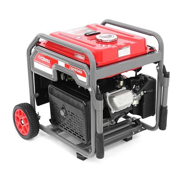 Генератор инверторный COVAX CGO9500i, 7.5kW, бензин, однофазный 220V, 50Hz, electrik starter, 4-stroke, бак 15L, 500х422x515mm, 38kg -YT45578 фото