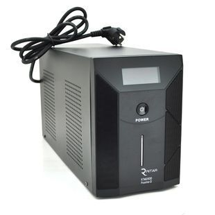 ИБП Ritar RTM2000 (1200W) Proxima-D LCD, AVR, 3st, 3xSCHUKO socket, 4x12V7,5Ah, metal Case Q1 (400*145*210) -YT5864 фото