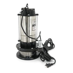 Занурювальний насос, 1500W, 220V, до 4 м&sup3;/год, підйом до 30 м, 25мм, нержавіюча сталь, 410х200х230 мм, 11.5 кг. + перехідник -YT38239 фото