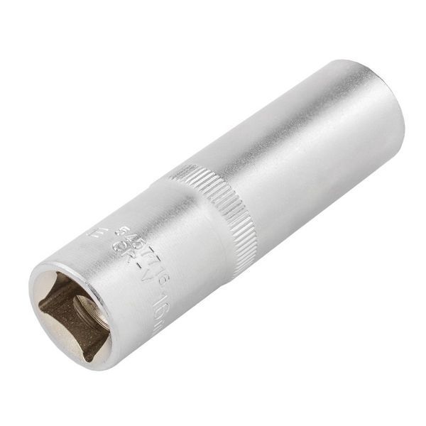 Головка глубокая 16мм 1/2" 6гр. ROCKFORCE RF-5457716 11565 фото