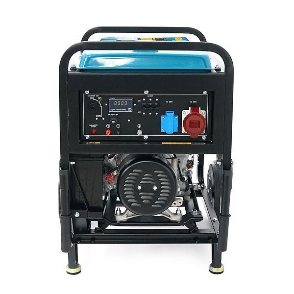 Дизельный генератор FULL FDK10000LE3, трехфазный 230/380V, 50Hz, 9.4kVA/7.5kW, бак 12,5 л, расход 2 л/час, ручной/стартер (без АКБ), 700х510х620 мм, 1 -YT43578 фото