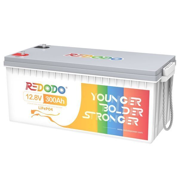 Акумуляторна батарея LiFePO4 Redodo 12.8V 300Ah , 3840Wh, BMS 200A, 522*240*218мм -YT39222 фото