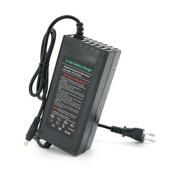 Зарядний пристрій для акумуляторів Li-ion 36V(42V),10S,5A,штекер 5.5*2.5,з індикацією,BOX -YT44286 фото