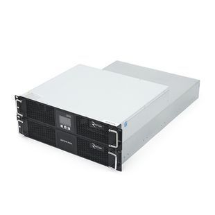 ИБП с правильной синусоидой ONLINE Ritar RT-6KS-LCD, RACK 6000VA (5400Вт), 192 В + батарейный блок 12V 7,5 Ah х 16 шт (482*450*87), Q1 -YT1613 фото