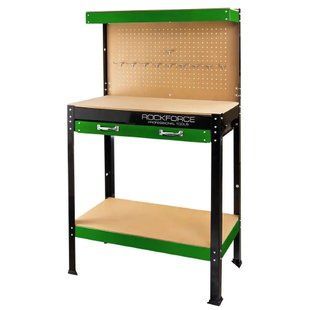 Верстат слюсарний металевий (800х400х1400мм) Rockforce RF-WT00301 3065991463 фото
