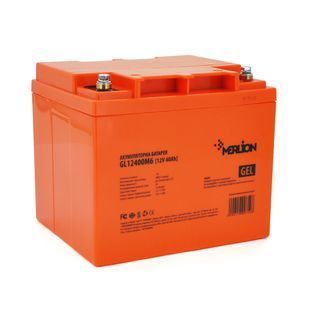 Аккумуляторная батарея MERLION GL12400M6 12 V 40 Ah (198 x 165 x 170 ), 12.1 kg Orange Q1/96 -YT752 фото