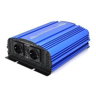 Инвертор напряжения Tommatech MS-2500, 24V/220V, 2500W с аппроксимированной синусоидой, 2Shuko, USB, 2*клеммные провода, 10 предохранителей, Q2 -YT29769 фото
