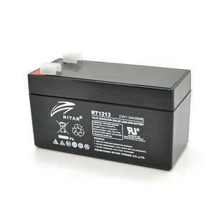 Акумуляторна батарея AGM RITAR RT1213, Black Case, 12V 1.3Ah ( 98 х 44 х 53 (59) ) Q20 -YT9091 фото