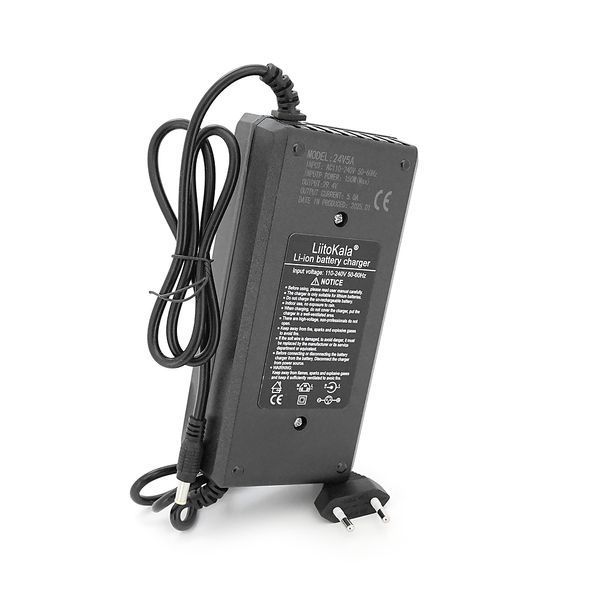Зарядное устройство LiitoKala Lii-294500 для Li-Ion аккумуляторов 29.4V 5A, разъем 5.5*2.5 мм, BOX -YT46295 фото