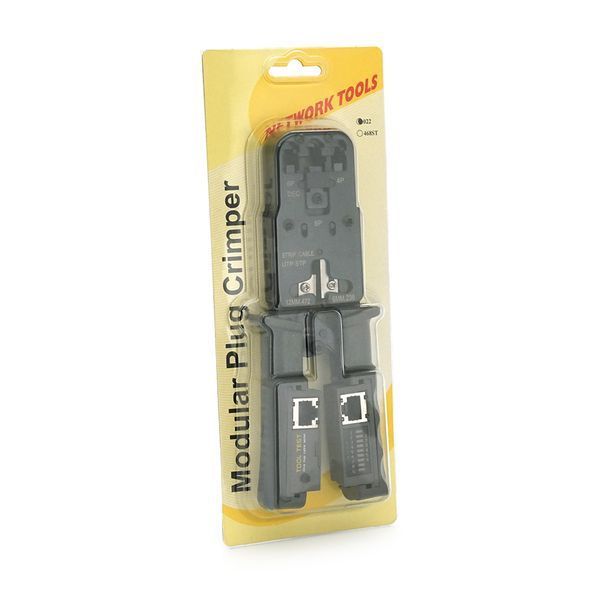 Інструмент HT-022 для обжимки RJ-45 (8P8C) та RJ-12/11 (6P6C), з тестером, профі якість -YT10505 фото
