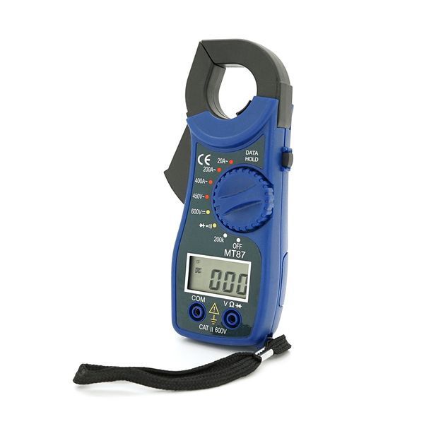 Токовые клещи ANENG KT87 Blue Измерения: V (AC/DC), A (AC), &Omega; (NCV). Функции: Data Hold, прозвонка -YT32108 фото
