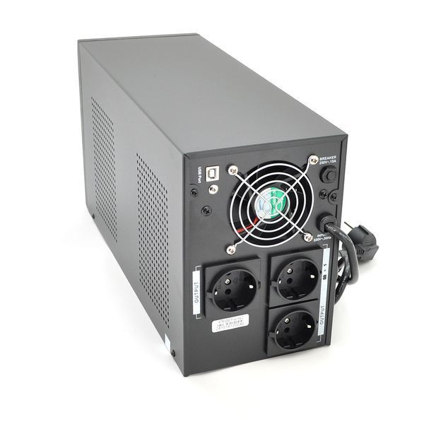 ДБЖ Ritar RTM3000 (1800W) Proxima-D, AVR, 3st, 3xSCHUKO socket, 4x12V9Ah, metal Case Q1 (500 * 245 * 350) 21,8 кг (400 * 145 * 210) -YT5865 фото