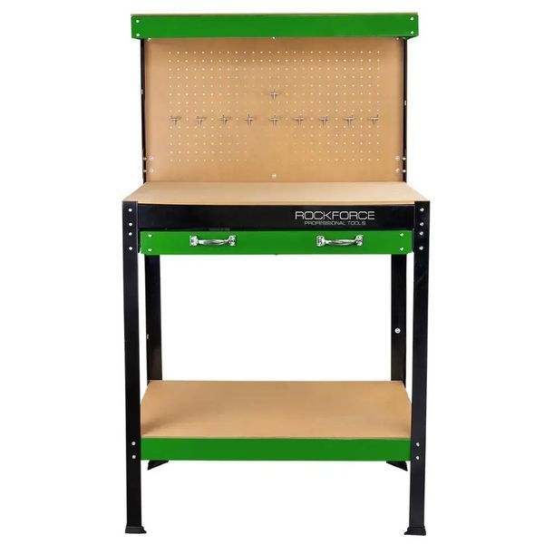 Верстат слюсарний металевий (800х400х1400мм) Rockforce RF-WT00301 3065991463 фото
