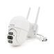 4+4Мп Wi-Fi відеокамера з двома об'єктивами вулична SD/картка PiPo PP-IPC33D4MP20 PTZ 2.8mm ICSee -YT28299 фото 3