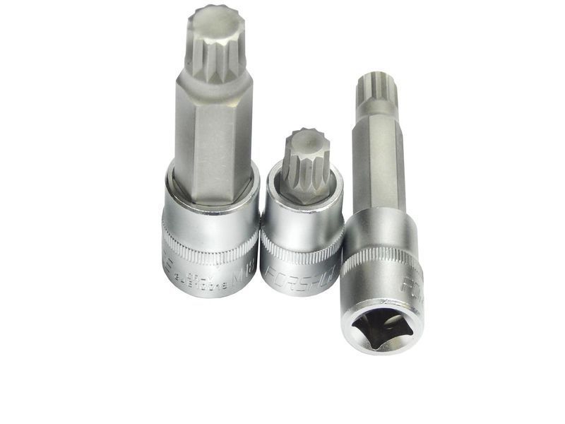 Головка 1/2" з насадкою Hex 9мм L- 100мм Forsage F-34410009 46590 фото