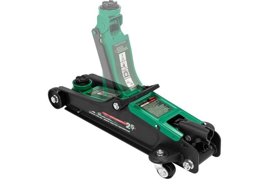 Домкрат підкатний 2.5т (85-350мм) Rockforce RF-TH32505C 52817 фото