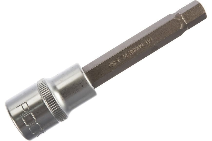 Головка 1/2" з насадкою Hex 9мм L- 100мм Forsage F-34410009 46590 фото