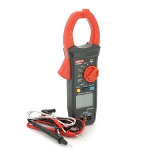 Цифровые токоизмерительные клещи UNI-T UT206A Измерения: V (AC/DC), A (AC), &Omega;, &deg;C/&deg;F, Hz (NCV). Функции: Data Hold, REL, прозвонка, подсветка. -YT42171 фото