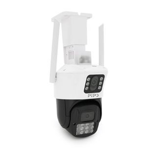 4+4Мп Wi-Fi/LAN видеокамера с двумя объективами уличная SD/карта PP-IPC34D4MP20 PTZ 2.8mm ICSee -YT28320 фото