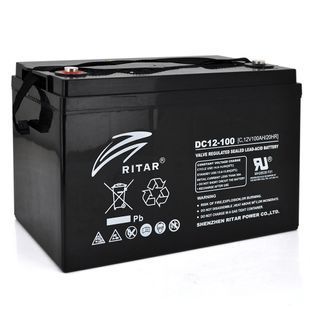 Акумуляторні батареї RITAR CARBON (2000-5000 Циклів) (12V) ТІЛЬКИ ДЛЯ СОНЯЧНИХ СИСТЕМ