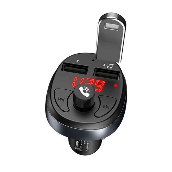 FM-модулятор HOCO E41, Black, Box -YT35063 фото