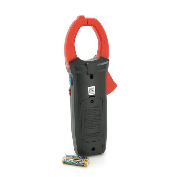 Цифровые токоизмерительные клещи UNI-T UT206A Измерения: V (AC/DC), A (AC), &Omega;, &deg;C/&deg;F, Hz (NCV). Функции: Data Hold, REL, прозвонка, подсветка. -YT42171 фото