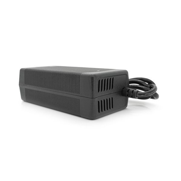Зарядний пристрій акумуляторів LiFePO4 12V (14.6V), 4S,10A, штекер GX16, з індикацією, 133х67х45mm, 0.3kg YT-37002 фото