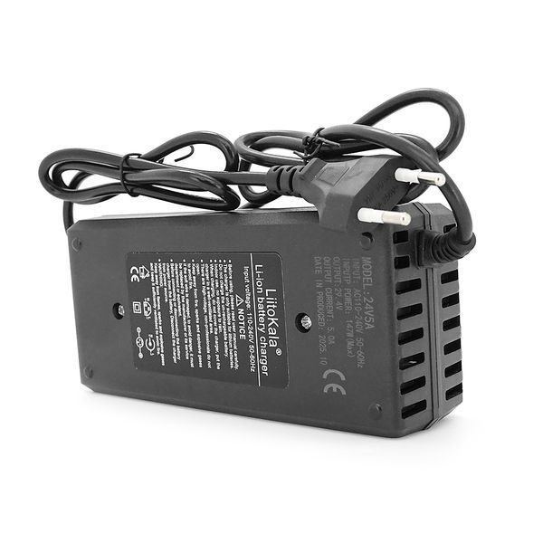 Зарядний пристрій LiitoKala Lii-294500 для Li-Ion акумуляторів 7S-29.4V5A , роз'єм 5.5*2.5 мм. BOX -YT44323 фото