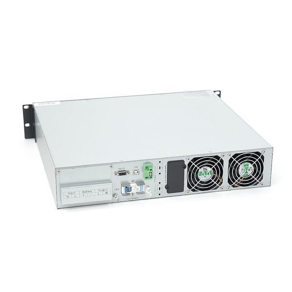 ИБП с правильной синусоидой ONLINE Ritar RT-10KS-LCD, RACK 10000VA (9000Вт), 192 В + батарейный блок 12V 7,5 Ah х 16 шт (482*450*87), Q1 -YT2142 фото