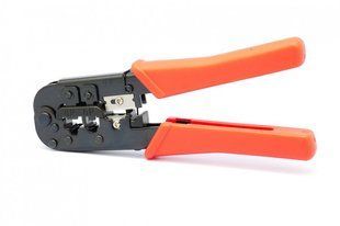 Кліщі для обтиску коннекторів універсальні 6P (RJ12), 8P (RJ45) Forsage F-22422 47623 фото