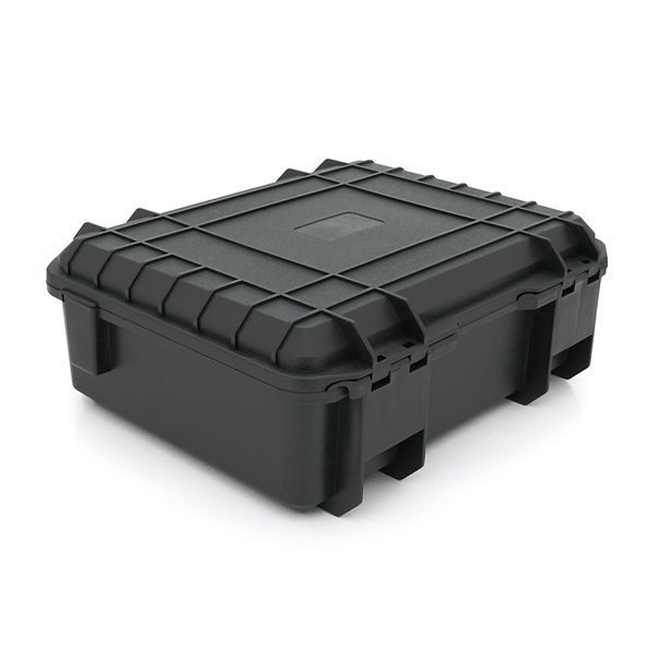Пластиковый переносной ящик для инструментов (корпус) Voltronic, размер внешний - 342x275x125 мм, внутренний - 315х235х115 мм -YT34095 фото