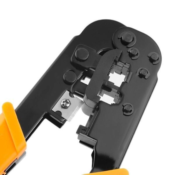 Кліщі для обтиску коннекторів універсальні 6P (RJ12), 8P (RJ45) Forsage F-22422 47623 фото