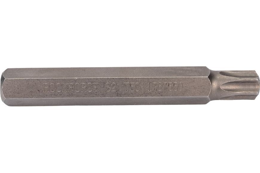 Біта TORX T50х75мм, 10мм ROCKFORCE RF-1767550 1048 фото