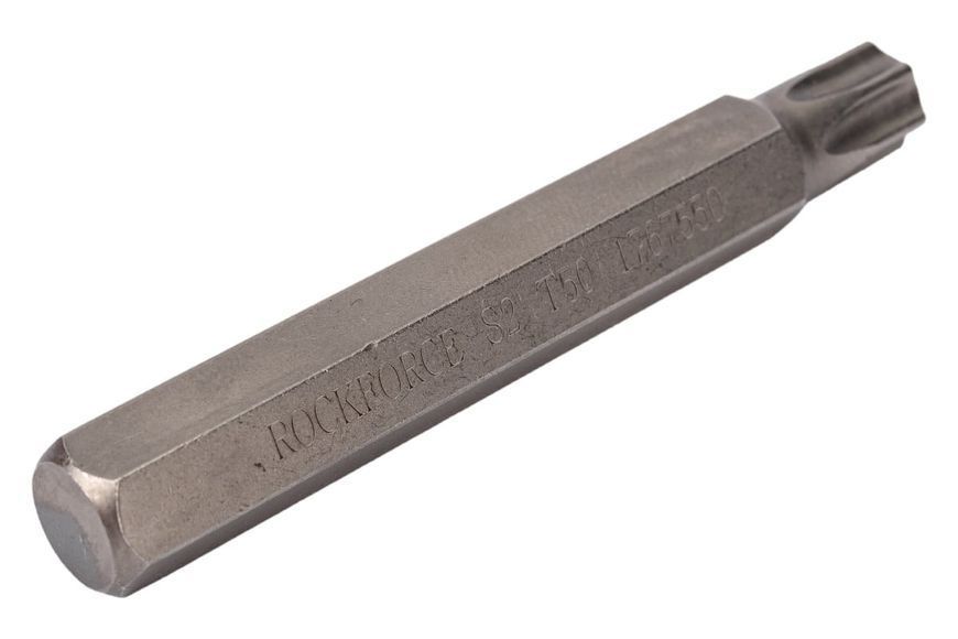 Біта TORX T50х75мм, 10мм ROCKFORCE RF-1767550 1048 фото
