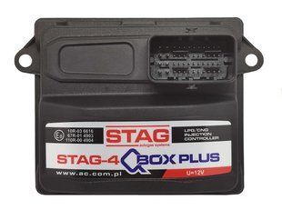 Блок керування Stag-4 QBox Plus 4 циліндри (оригінал) 01000 фото