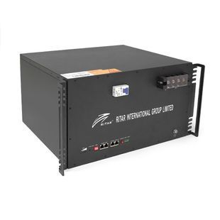 Акумуляторна батарея Ritar LiFePO4 51.2V 150Ah 7680Wh BMS100A@16S для монтажу у стійку ( 495 x423 х 265 ) Q1 -YT17445 фото