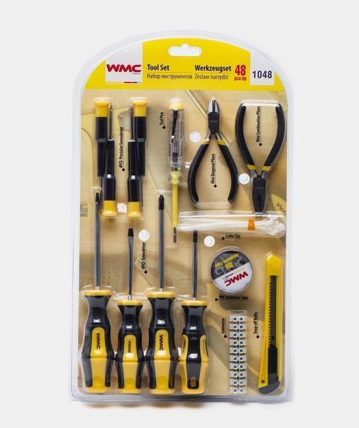 Набір інструментів 48 предметів WMC TOOLS 1048 48835 фото