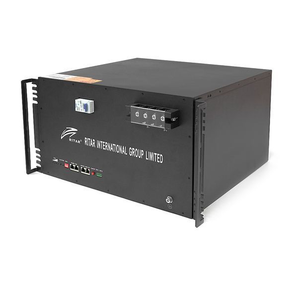 Акумуляторна батарея Ritar LiFePO4 51.2V 150Ah 7680Wh BMS100A@16S для монтажу у стійку ( 495 x423 х 265 ) Q1 -YT17445 фото