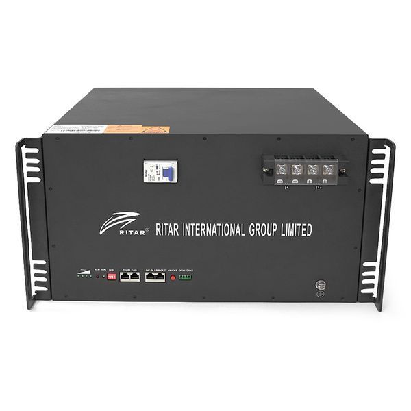 Акумуляторна батарея Ritar LiFePO4 51.2V 150Ah 7680Wh BMS100A@16S для монтажу у стійку ( 495 x423 х 265 ) Q1 -YT17445 фото