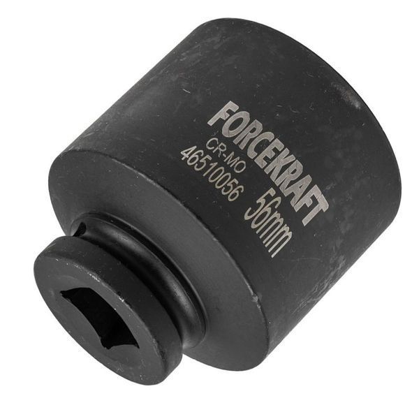 Головка ударна глибока 56 мм (6-гранна), 3/4" FORCEKRAFT FK-46510056 57407 фото