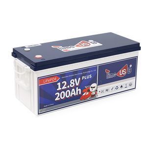 Акумуляторна батарея LiFePO4 Timeusb 12.8V 200Ah Plus, 2560Wh, BMS 200A, 532*207*216мм -YT38292 фото