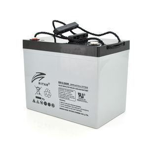 Аккумуляторная батарея AGM RITAR HR12280W, Gray Case, 12V 75.0Ah ( 260 х 169 х 211 (219 ) 24.80kg Q1 -YT16732 фото