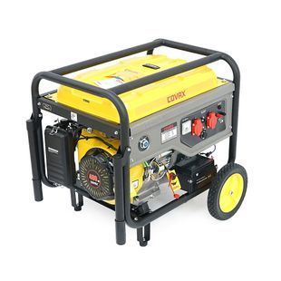 Генератор бензиновий COVAX CV10000LD-E2, 7.0kW, однофазний 220V, 50Hz, DC12V, 18HP, Recoil/Electric Starter, tank 25L, 705x550x570mm, 84kg -YT45596 фото